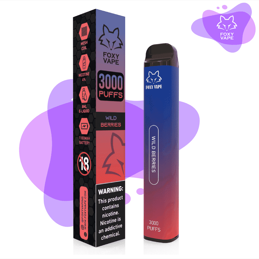 Foxy Vape (3000 puffs)