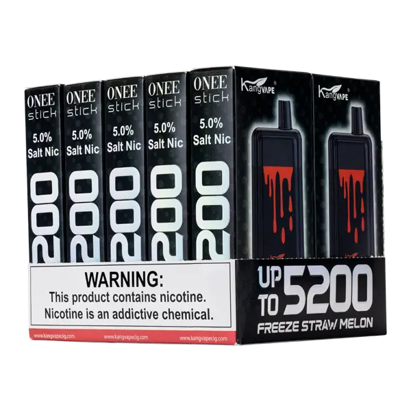 BUY 1 GET 1 FREE Freeze Straw Melon Kangvape Onee Stick 5200 | Vape Mumbai India Kangvape