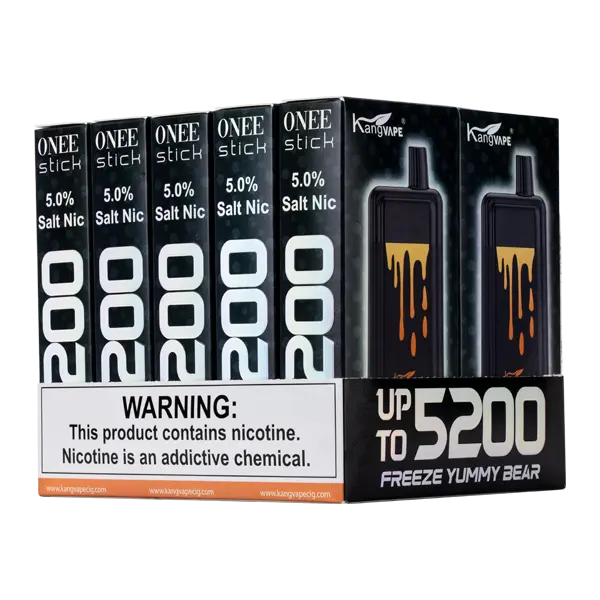 BUY 1 GET 1 FREE Freeze Yummy Bear Kangvape Onee Stick 5200 | Vape Mumbai India Kangvape