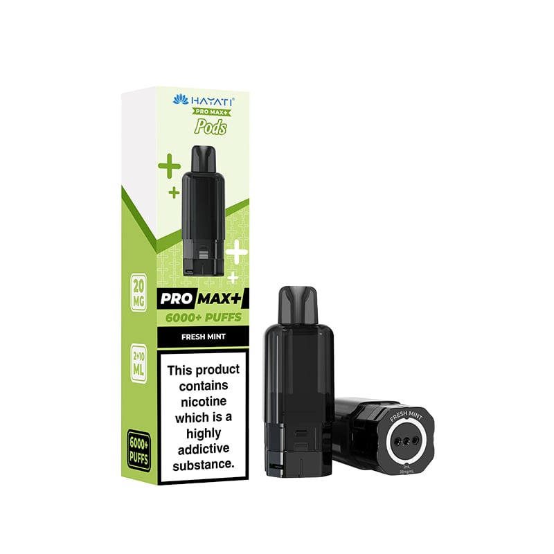 Hayati Pro Max Plus Fresh Mint Prefilled Pod + Refill
