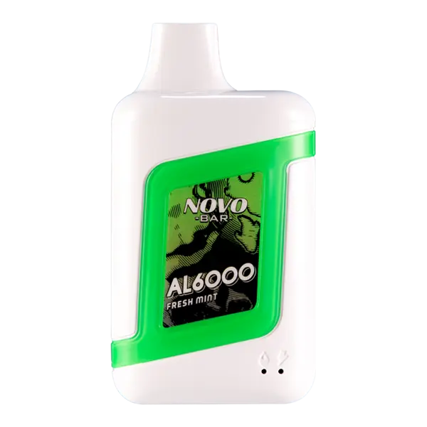 BUY 1 GET 1 FREE Fresh Mint Novo Bar AL6000 | Vape Amazon India Smok