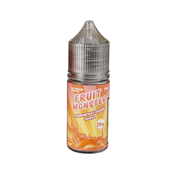 BUY 1 GET 1 FREE Passionfruit Orange Guava Fruit Monster Salt by Monster Labs | Vape Amazon India Monster Labs