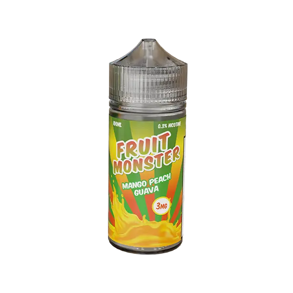 BUY 1 GET 1 FREE Mango Peach Guava Fruit Monster eJuice | Vape Amazon India Monster Labs