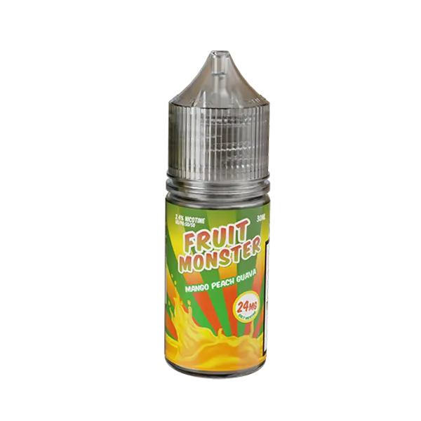 BUY 1 GET 1 FREE Mango Peach Guava Fruit Monster Salt by Monster Labs | Vape Amazon India Monster Labs