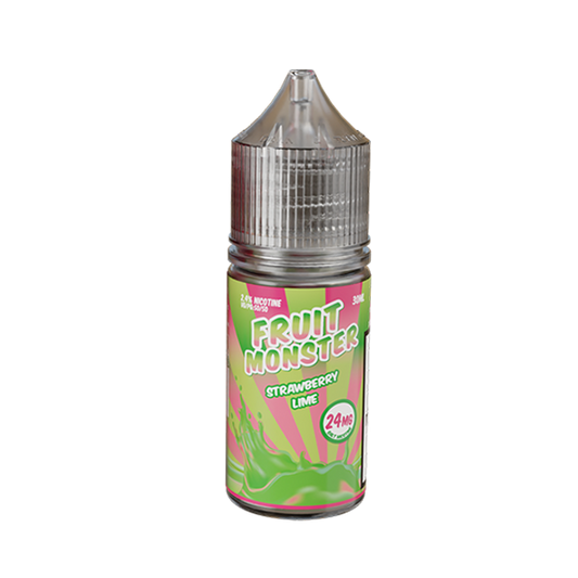 BUY 1 GET 1 FREE Strawberry Lime Fruit Monster Salt by Monster Labs | Vape Amazon India