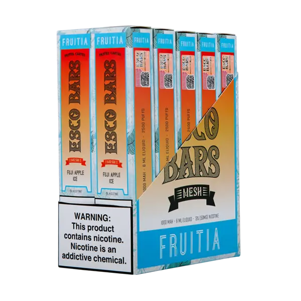 BUY 1 GET 1 FREE Fuji Apple Ice Esco Bar | Vape Mumbai India Esco Bar