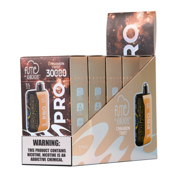 BUY 1 GET 1 FREE Cinnamon Twist Fume PRO 30K | Vape Amazon India