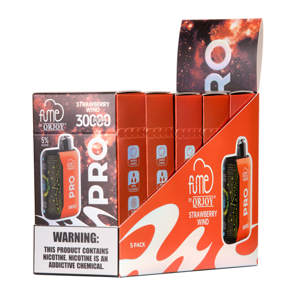 BUY 1 GET 1 FREE Strawberry Wind Fume PRO 30K | Vape Amazon India