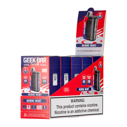 Miami Mint Geek Bar Pulse X (Patriot Edition)