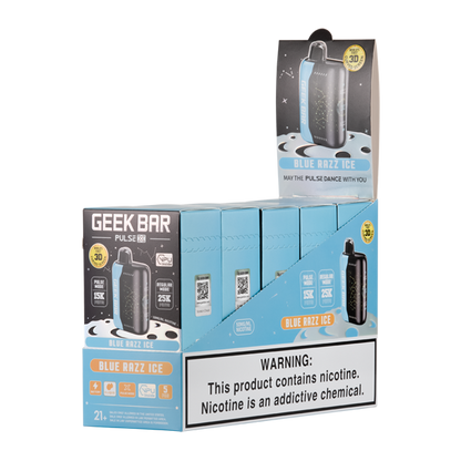 Blue Razz Ice Geek Bar Pulse X 25k