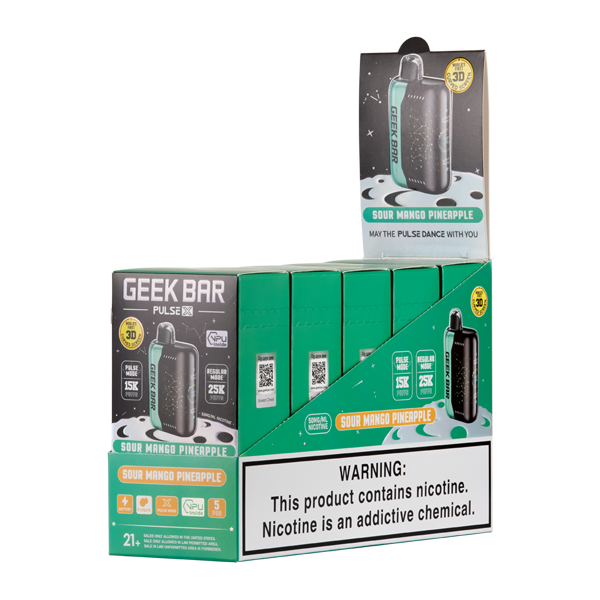 Sour Mango Pineapple Geek Bar Pulse X 25k