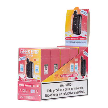 Peach Perfect Slush Geek Bar Pulse X 25K Slush Edition