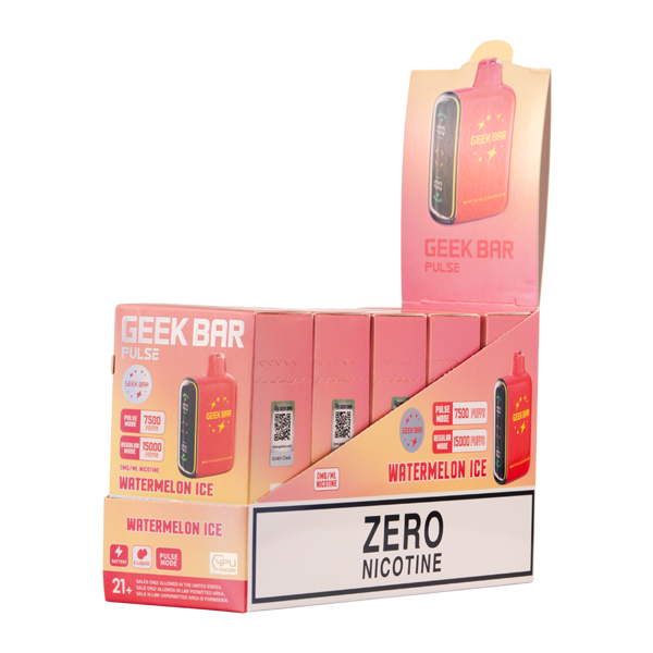 Watermelon Ice Geek Bar Pulse (Nicotine-Free)