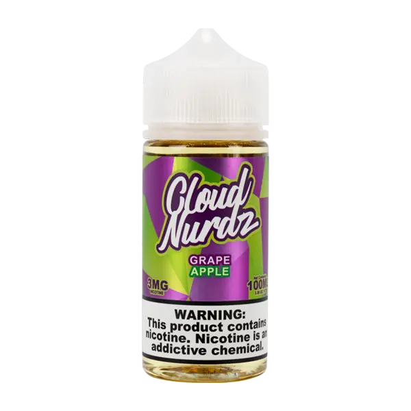 BUY 1 GET 1 FREE Grape Apple by Cloud Nurdz 100mL | Vape Amazon India Cloud Nurdz