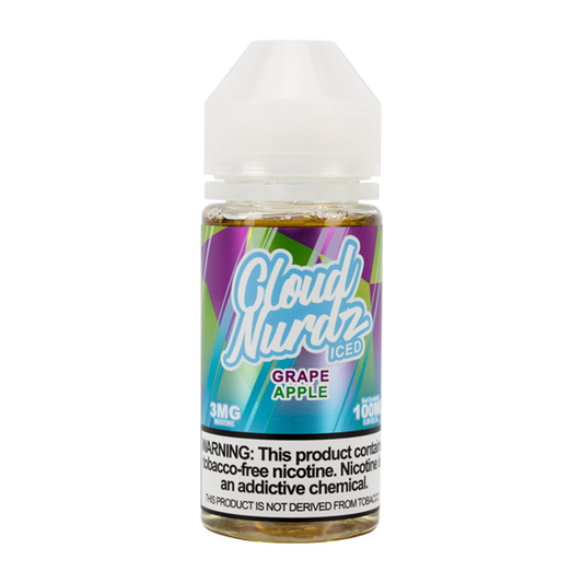 BUY 1 GET 1 FREE Iced Grape Apple by Cloud Nurdz 100mL | Vape Amazon India