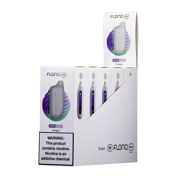 BUY 1 GET 1 FREE Grape FLONQ Max Smart | Vape Mumbai India Flonq