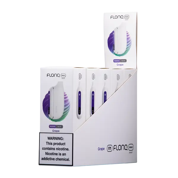 BUY 1 GET 1 FREE Grape FLONQ Max Smart | Vape Mumbai India Flonq