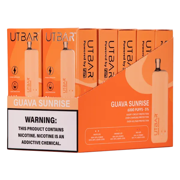 BUY 1 GET 1 FREE Guava Sunrise UT Bar | Vape Mumbai India Flum