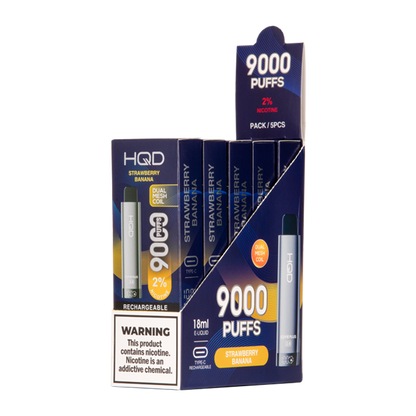 BUY 1 GET 1 FREE Strawberry Banana HQD Cuvie Plus 2.0 | Vape Amazon India