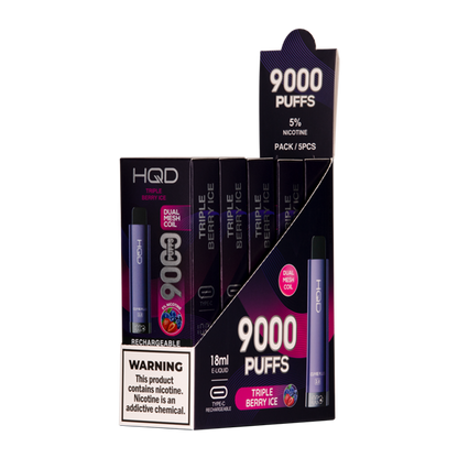 BUY 1 GET 1 FREE Triple Berry Ice HQD Cuvie Plus 2.0 | Vape Amazon India