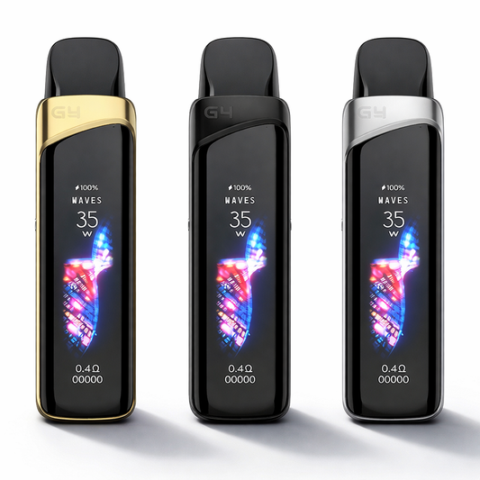 Uwell Caliburn G4 Pro Pod System Kit – 35W Touchscreen Vape with 1800mAh Battery, Adjustable Airflow & Mesh Coil Pods