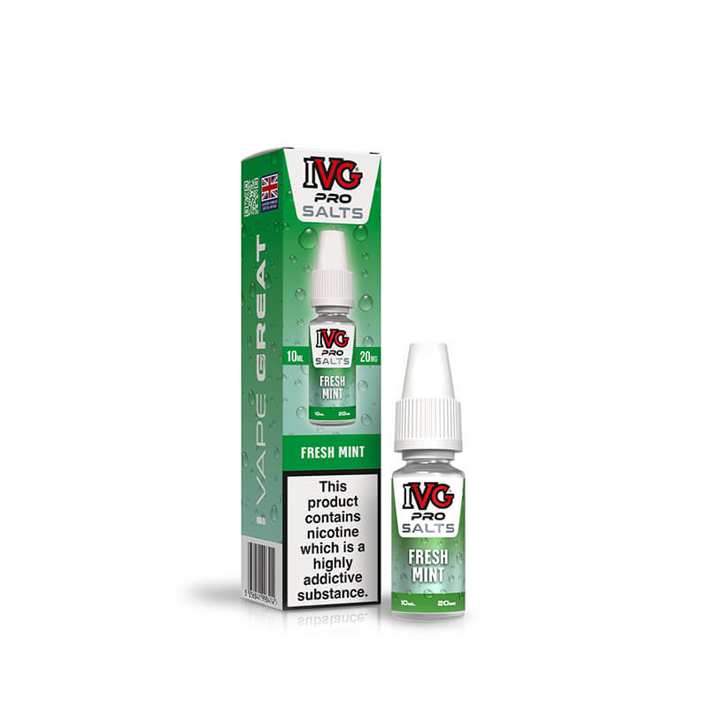 IVG Pro Salts Fresh Mint 10ml E-Liquid