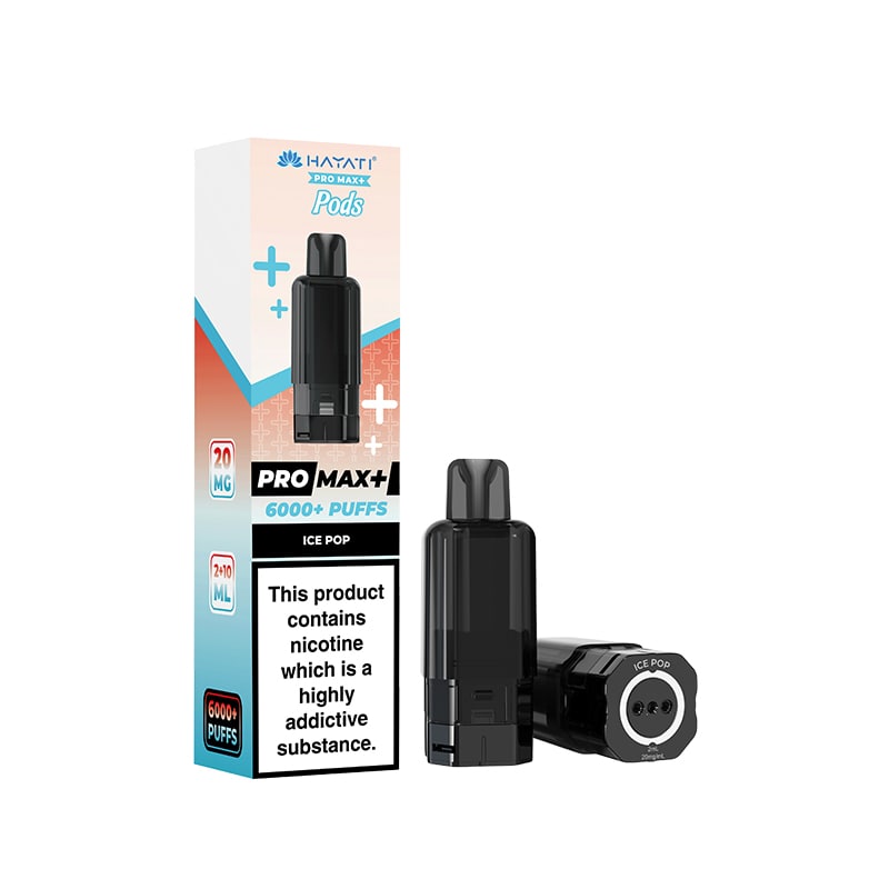 Hayati Pro Max Plus Ice Pop Prefilled Pod + Refill
