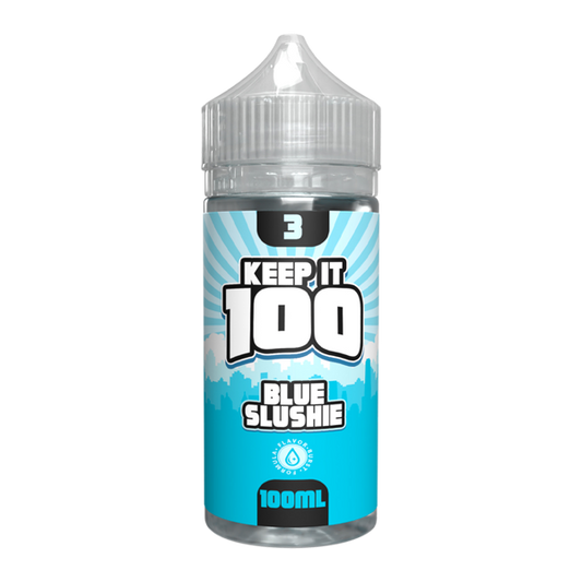 Blue Slushie Keep It 100 Nixodine Juice