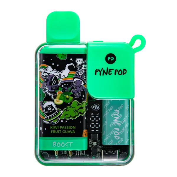 BUY 1 GET 1 FREE Kiwi Passion Fruit Guava Pyne Pod Boost | Vape Mumbai India Pyne Pod