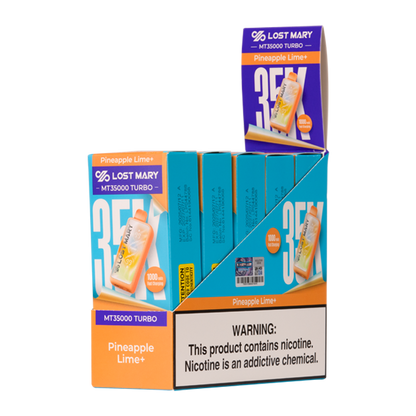 BUY 1 GET 1 FREE Pineapple Lime Lost Mary MT35K Turbo | Vape Amazon India