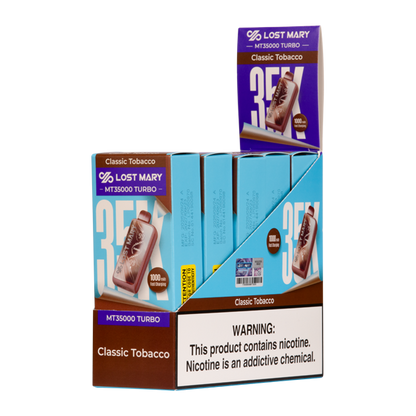 BUY 1 GET 1 FREE Classic Tobacco Lost Mary MT35K Turbo | Vape Amazon India