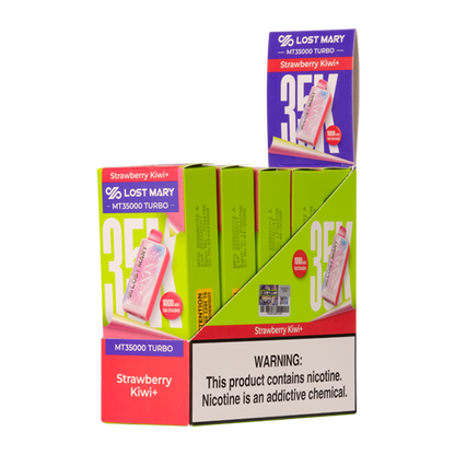 BUY 1 GET 1 FREE Strawberry Kiwi Lost Mary MT35K Turbo | Vape Amazon India