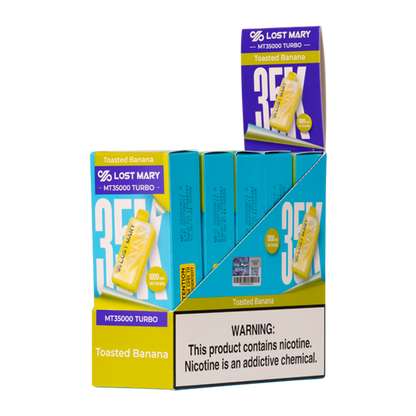 BUY 1 GET 1 FREE Toasted Banana Lost Mary MT35K Turbo | Vape Amazon India