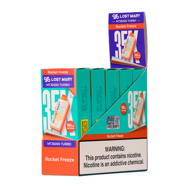 BUY 1 GET 1 FREE Rocket Freeze Lost Mary MT35K Turbo | Vape Amazon India