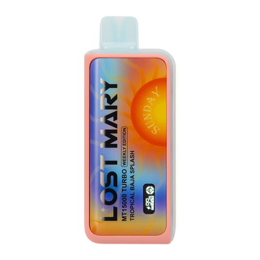 BUY 1 GET 1 FREE Tropical Baja Splash Lost Mary MT15000 Turbo (Sunday) | Vape Amazon India
