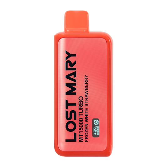 BUY 1 GET 1 FREE Frozen White Strawberry Lost Mary MT15000 Turbo | Vape Amazon India