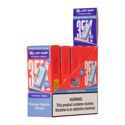 BUY 1 GET 1 FREE Orange Passion Mango Lost Mary MT35K Turbo | Vape Amazon India