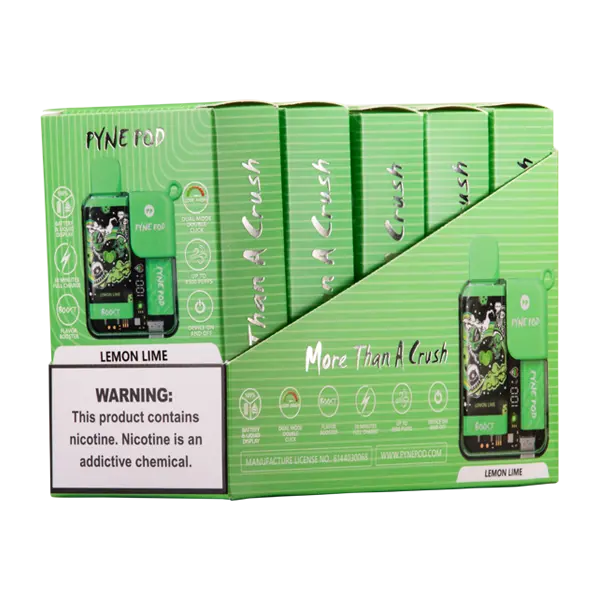 BUY 1 GET 1 FREE Lemon Lime Pyne Pod Boost | Vape Mumbai India Pyne Pod