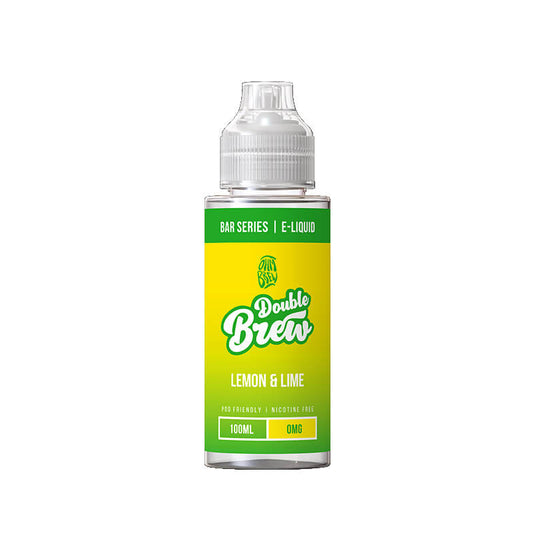 Ohm Brew Double Brew Lemon & Lime 100ml Shortfill