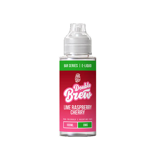 Ohm Brew Double Brew Lime Raspberry Cherry 100ml Shortfill