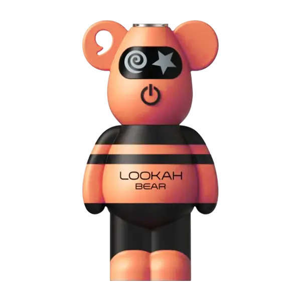 BUY 1 GET 1 FREE Orange LOOKAH Bear Battery | Vape Amazon India Lookah