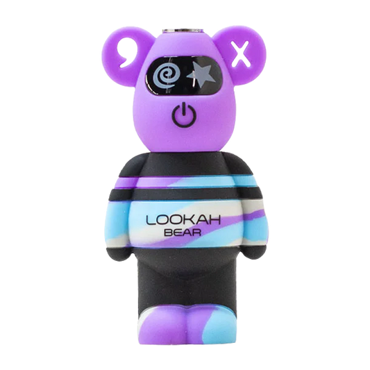 BUY 1 GET 1 FREE Purple Tie Dye LOOKAH Bear Battery Limited Edition | Vape Amazon India
