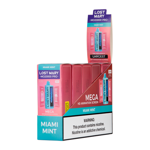BUY 1 GET 1 FREE Miami Mint Lost Mary MO20000 PRO | Vape Amazon India