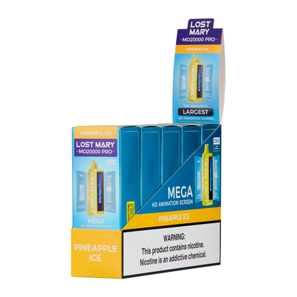 BUY 1 GET 1 FREE Pineapple Ice Lost Mary MO20000 PRO | Vape Amazon India