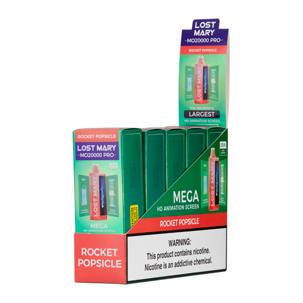 BUY 1 GET 1 FREE Rocket Pop Lost Mary MO20000 PRO | Vape Amazon India