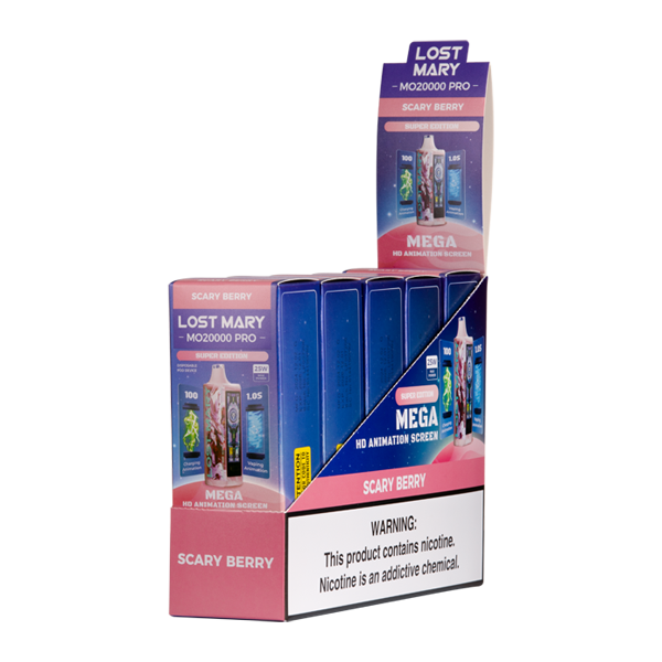 BUY 1 GET 1 FREE Scary Berry Lost Mary MO20000 PRO Super Edition | Vape Amazon India