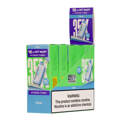 BUY 1 GET 1 FREE Clear Lost Mary MT35K Turbo | Vape Amazon India