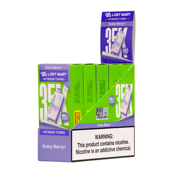 BUY 1 GET 1 FREE Scary Berry Lost Mary MT35K Turbo | Vape Amazon India
