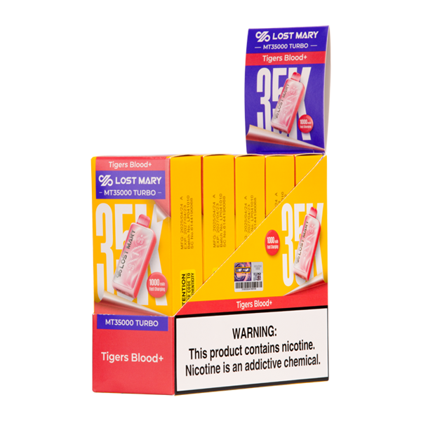 BUY 1 GET 1 FREE Tigers Blood Lost Mary MT35K Turbo | Vape Amazon India