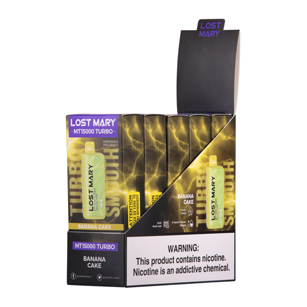 Banana Cake Lost Mary MT15000 Turbo